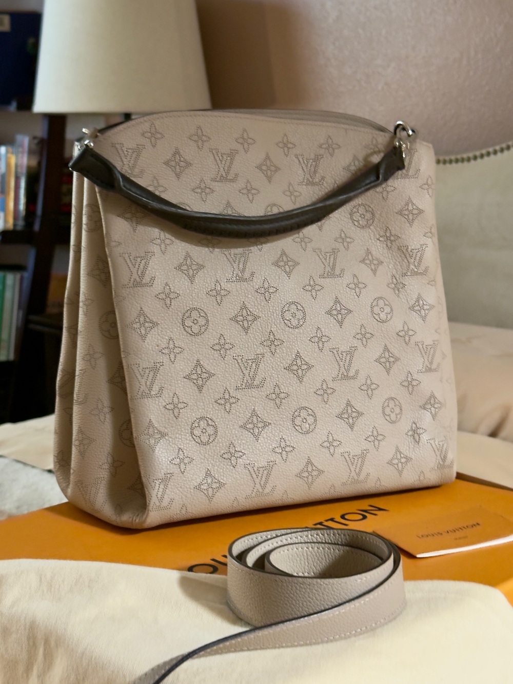 Louis Vuitton Babylone PM Mahina Galet – Like New, Full Set